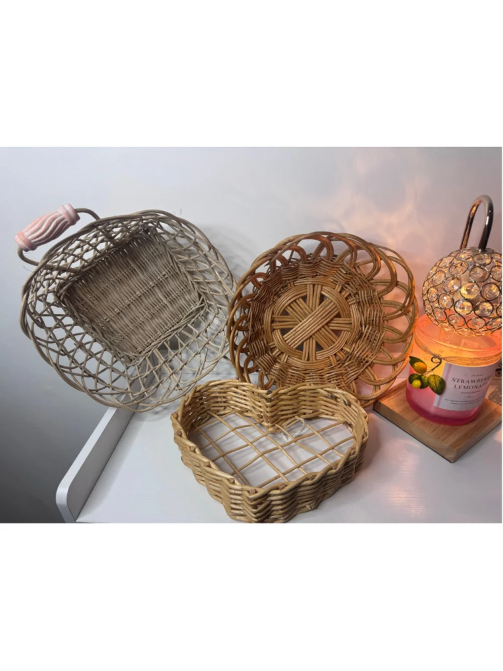 Home Decorative Wicker wall Basket